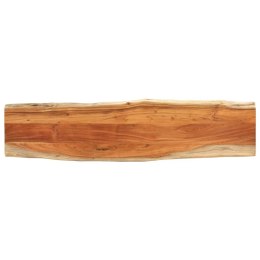 VidaXL Blat do stołu, 180x40x3,8cm, drewno akacjowe, naturalna krawędź