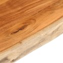 VidaXL Blat do stołu, 180x40x3,8cm, drewno akacjowe, naturalna krawędź