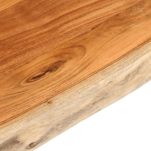 VidaXL Blat do stołu, 180x40x3,8cm, drewno akacjowe, naturalna krawędź