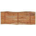 VidaXL Blat do stołu, 80x40x2,5 cm, drewno akacjowe, naturalna krawędź