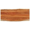 VidaXL Blat stołu, 140x60x3,8 cm, drewno akacjowe, naturalna krawędź