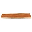 VidaXL Blat stołu, 140x60x3,8 cm, drewno akacjowe, naturalna krawędź