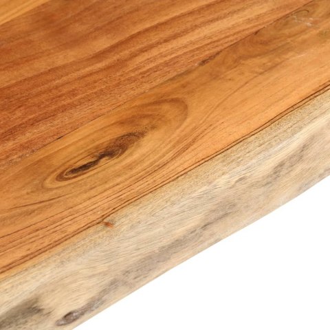 VidaXL Blat stołu, 140x60x3,8 cm, drewno akacjowe, naturalna krawędź