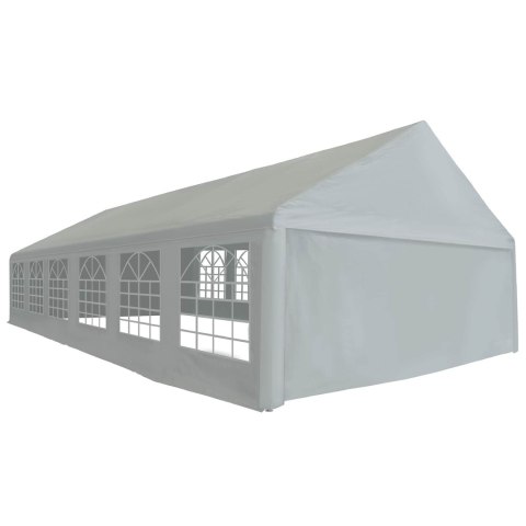 MATERIAŁ NAMIOTOWY BEZ STELAŻA SZARY 12X6 M PE