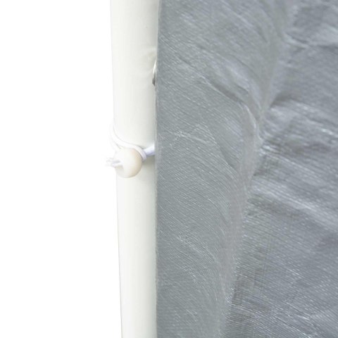 MATERIAŁ NAMIOTOWY BEZ STELAŻA SZARY 12X6 M PE