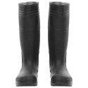 VidaXL Kalosze, czarne, rozmiar 40, PVC