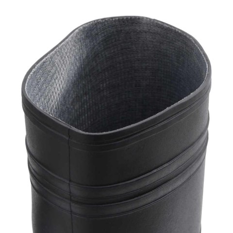VidaXL Kalosze, czarne, rozmiar 40, PVC
