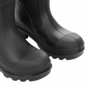 VidaXL Kalosze, czarne, rozmiar 40, PVC