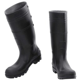 VidaXL Kalosze, czarne, rozmiar 42, PVC