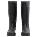 VidaXL Kalosze, czarne, rozmiar 42, PVC