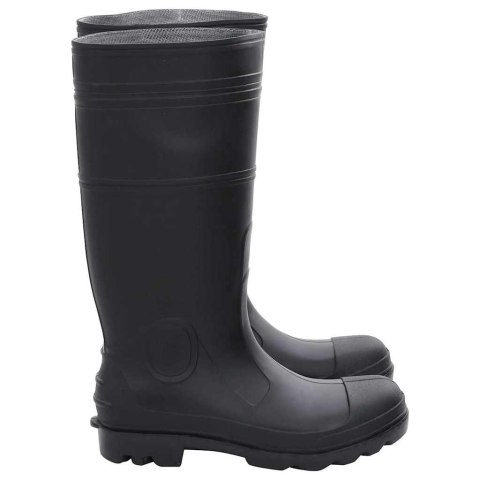 VidaXL Kalosze, czarne, rozmiar 42, PVC