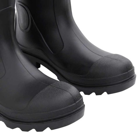 VidaXL Kalosze, czarne, rozmiar 42, PVC
