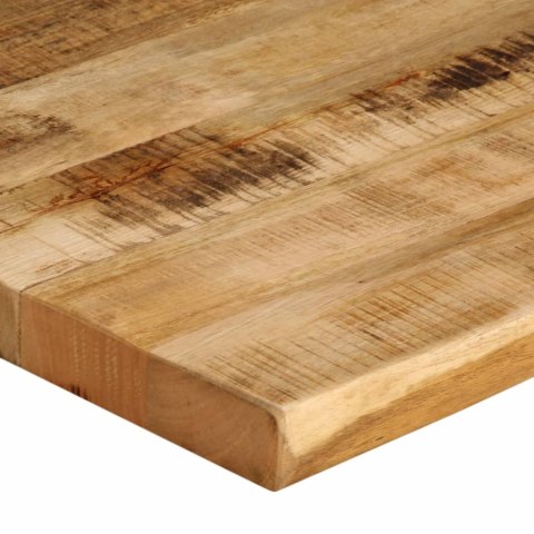 VidaXL Blat stołu z naturalną krawędzią, 110x80x2,5 cm, drewno mango