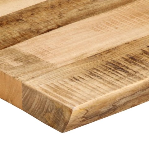 VidaXL Blat stołu z naturalną krawędzią, 120x40x3,8 cm, drewno mango
