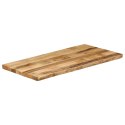 VidaXL Blat stołu z naturalną krawędzią, 120x60x3,8 cm, drewno mango