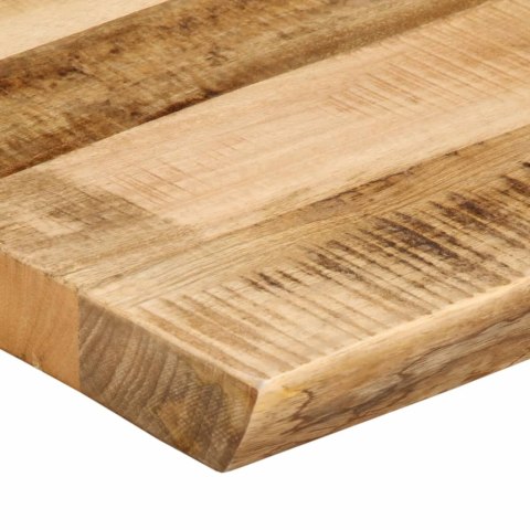 VidaXL Blat stołu z naturalną krawędzią, 120x60x3,8 cm, drewno mango