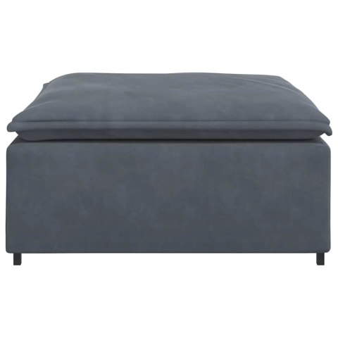 VidaXL Podnóżek do sofy modułowej modułowej Ciemnoszary 100x100x48 cm