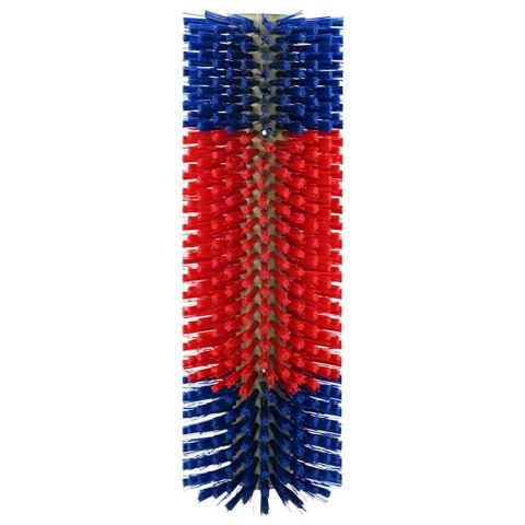 VidaXL Szczotki do bydła Czerwony i niebieski 50 x 17 x 9 cm