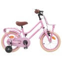 VidaXL Rower Dziecięcy 12 Cali dla dzieci w wieku 2-4 lata Jasny róż