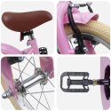 VidaXL Rower Dziecięcy 12 Cali dla dzieci w wieku 2-4 lata Jasny róż