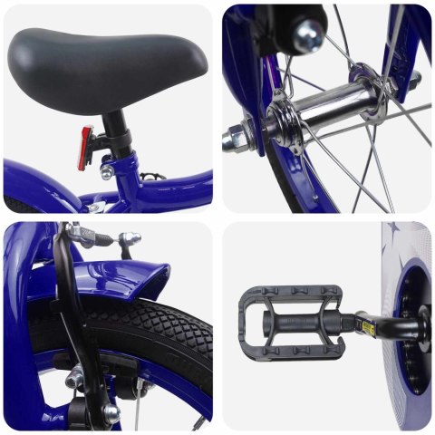 VidaXL Rower Dziecięcy 12 Cali dla dzieci w wieku 2-4 lata