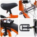 VidaXL Rower Dziecięcy 14 Cali dla dzieci w wieku 3-5 lat pomarańczowy