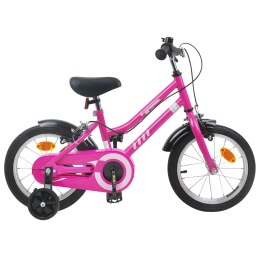 VidaXL Rower Dziecięcy 14 Cali dla dzieci w wieku 3-5 lat