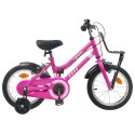 VidaXL Rower Dziecięcy 14 Cali dla dzieci w wieku 3-5 lat