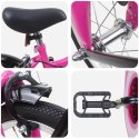 VidaXL Rower Dziecięcy 14 Cali dla dzieci w wieku 3-5 lat
