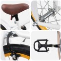 VidaXL Rower Dziecięcy 16 Cali dla dzieci w wieku 4-6 lat Biały
