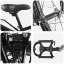 VidaXL Rower Dziecięcy 16 Cali dla dzieci w wieku 4-6 lat Czarny