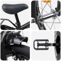 VidaXL Rower Dziecięcy 16 Cali dla dzieci w wieku 4-6 lat Czarny