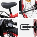 VidaXL Rower Dziecięcy 16 Cali dla dzieci w wieku 4-6 lat czerwony