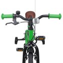 VidaXL Rower Dziecięcy 16 Cali dla dzieci w wieku 4-6 lat zielony