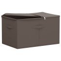 VidaXL Skrzynia do przechowywania 2 pcs Szary 55 x 35 x 32 cm Włóknina