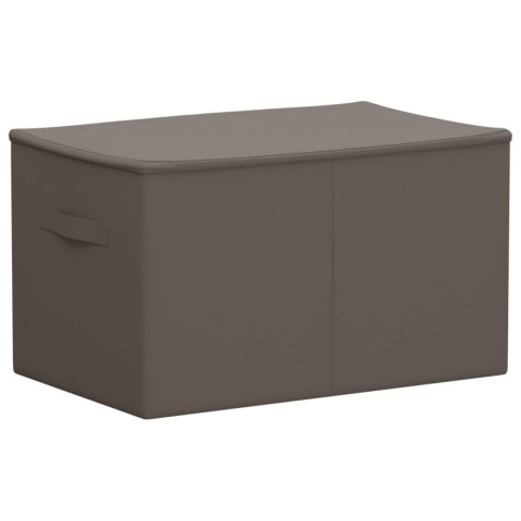 VidaXL Skrzynia do przechowywania 2 pcs Szary 55 x 35 x 32 cm Włóknina