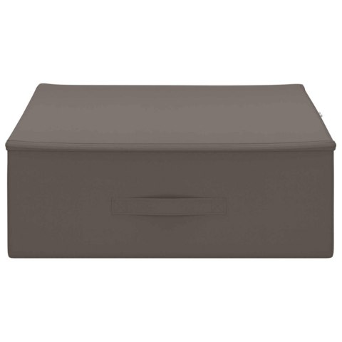VidaXL Skrzynia do przechowywania 2 pcs Szary 90 x 48 x 15 cm Włóknina