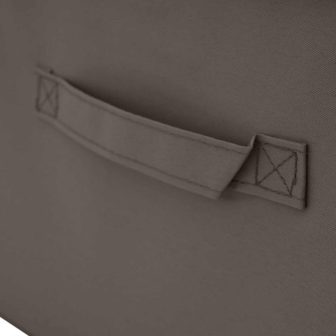 VidaXL Skrzynia do przechowywania 2 pcs Szary 90 x 48 x 15 cm Włóknina