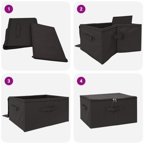 VidaXL Skrzynia do przechowywania 2 pcs antracytowy 60 x 43 x 35 cm