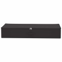 VidaXL Skrzynia do przechowywania 2 pcs antracytowy 90 x 48 x 15 cm