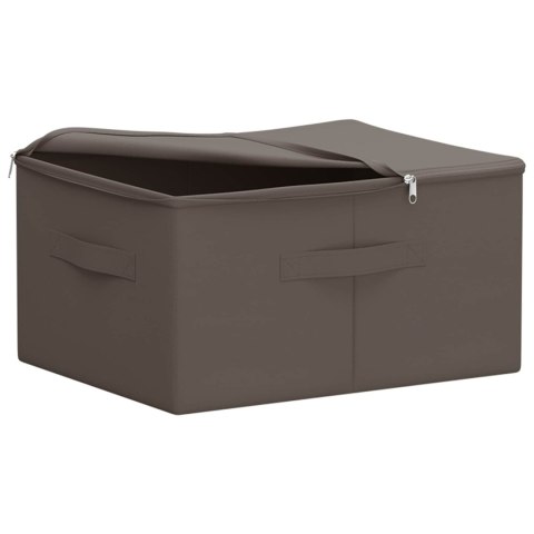 VidaXL Skrzynia do przechowywania 6 pcs Szary 43 x 34 x 23 cm Włóknina