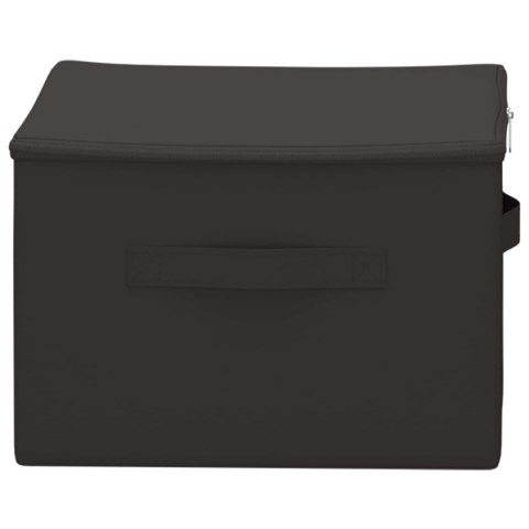 VidaXL Skrzynia do przechowywania 6 pcs antracytowy 43 x 34 x 23 cm