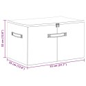 VidaXL Skrzynia do przechowywania 6 pcs antracytowy 55 x 35 x 32 cm