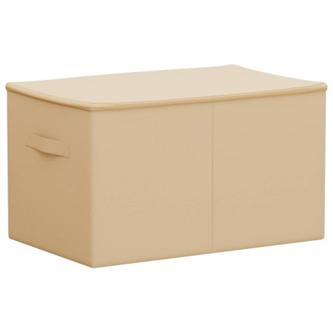VidaXL Skrzynia do przechowywania 6 pcs kremowy 60 x 43 x 35 cm