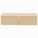 VidaXL Skrzynia do przechowywania 6 pcs kremowy 70 x 40 x 18 cm