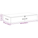 VidaXL Skrzynia do przechowywania 6 pcs kremowy 90 x 48 x 15 cm