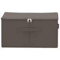 VidaXL Skrzynia do przechowywania Szary 43 x 34 x 23 cm Włóknina