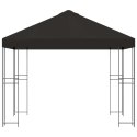VidaXL Altana 3 x 3 m antracytowy Poliester i Stal 190 gsm