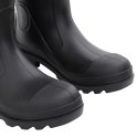 VidaXL Kalosze, czarne, rozmiar 41, PVC