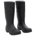 VidaXL Kalosze, czarne, rozmiar 43, PVC